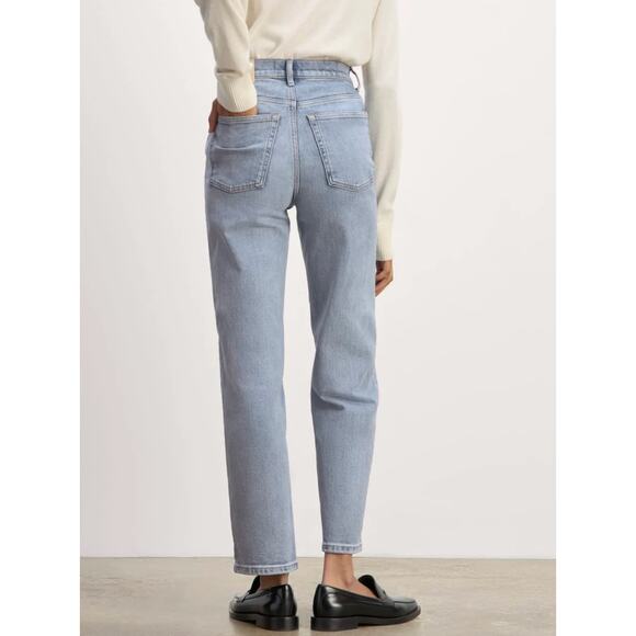Everlane The Way High Jeans Straight Leg High Rise - Picture 3 of 10